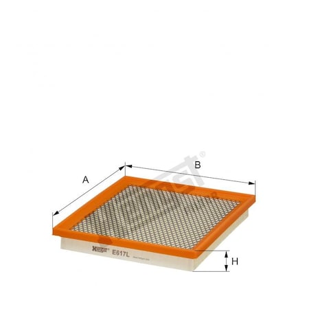 Hengst Air Filter, E617L E617L